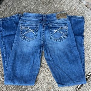Silver Aiko bootcut jeans size 26